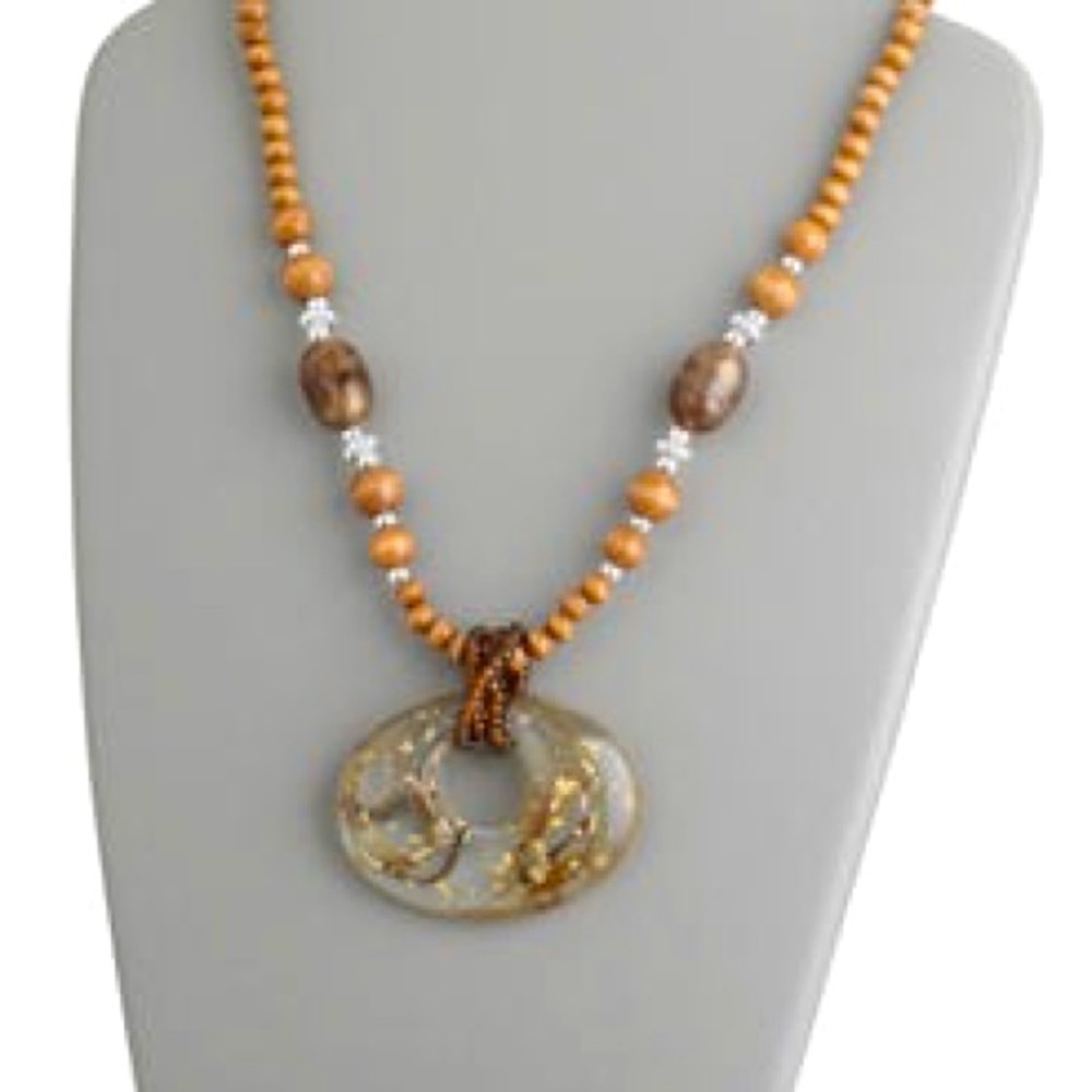 4/$20 Brown Go-Go Necklace
